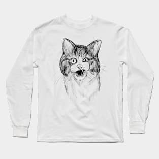 Face cat Long Sleeve T-Shirt